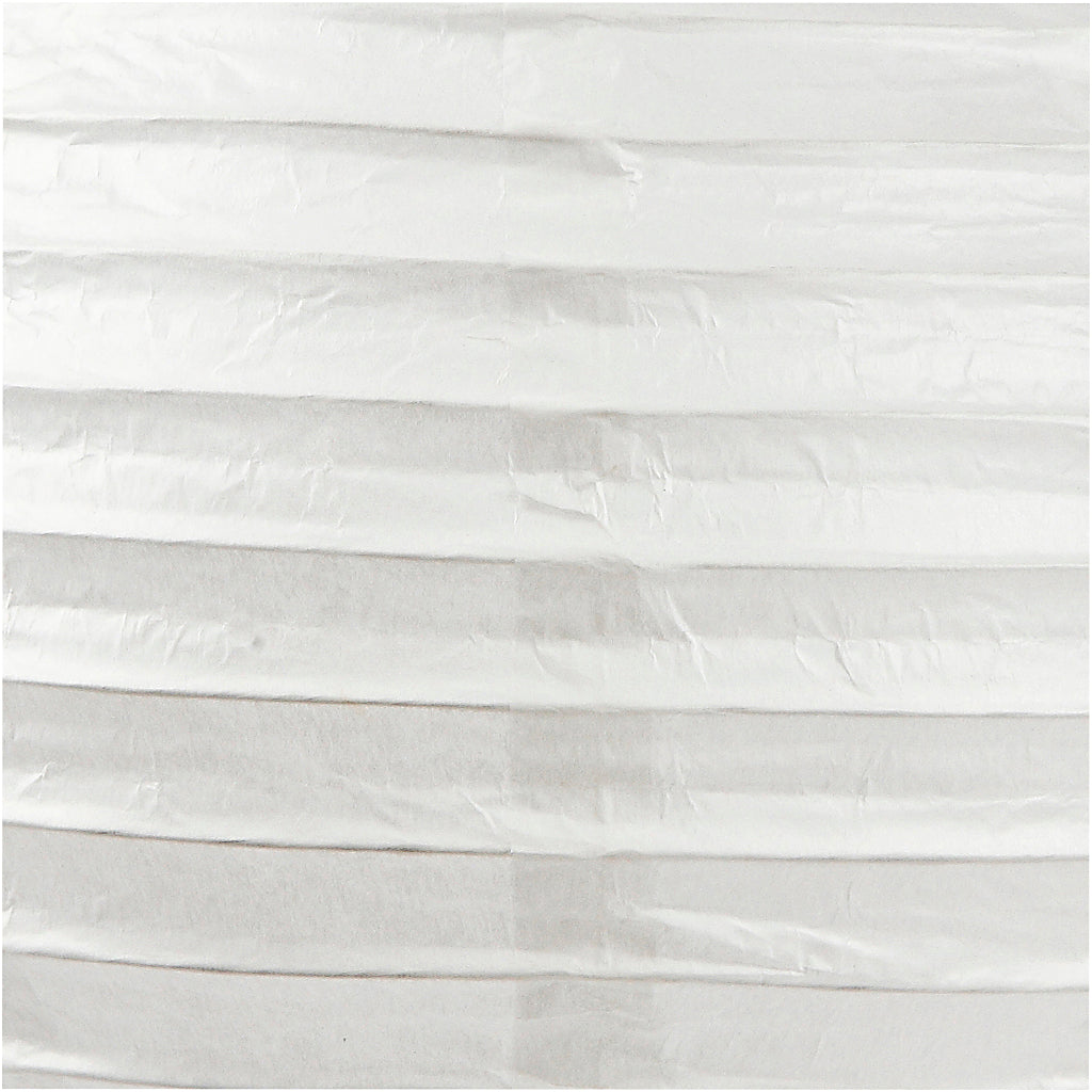 Lámpara de papel de arroz blanco, 35cm