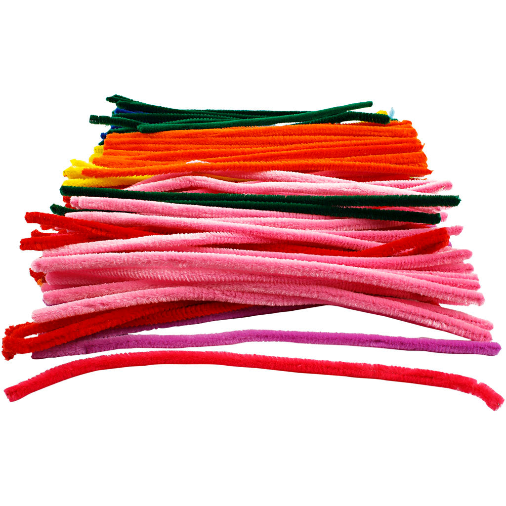 Color de alambre de Chenille 30 cm, 200st.