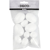 Eggs, large and small, 10 pcs. - afbeelding 2