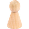Madera corporal en forma de cono, 10º.