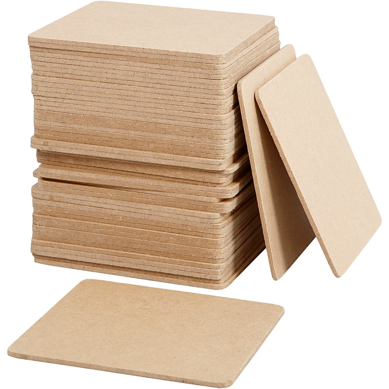 Creative Company Coasters MDF 10x10cm, 50st.