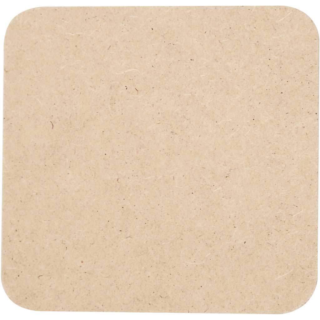 Creative Company Coasters MDF 10x10cm, 50st.
