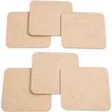 Creativ Company Coasters MDF 10x10cm, 50º. - afbeelding 5