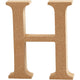 Creative Company Letter H MDF 13CM, 1 °.