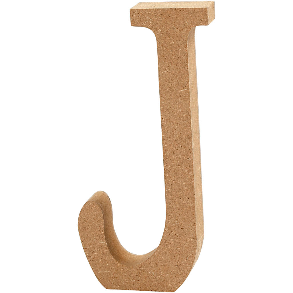 Creative Company Letter J MDF 13CM, 1 °.