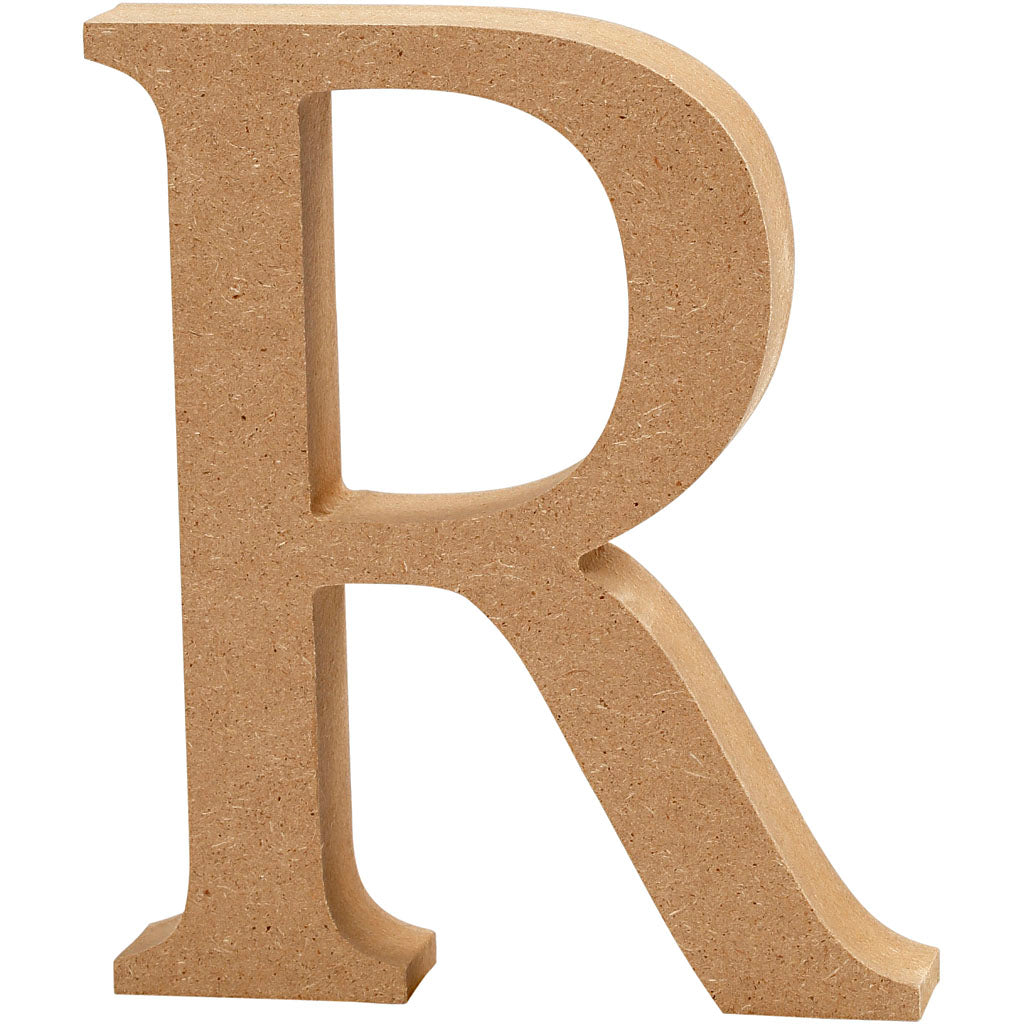 Creative Company Letter R MDF 13CM, 1 °.