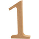 Creative Company Numero 1 MDF 13CM, 1 °.