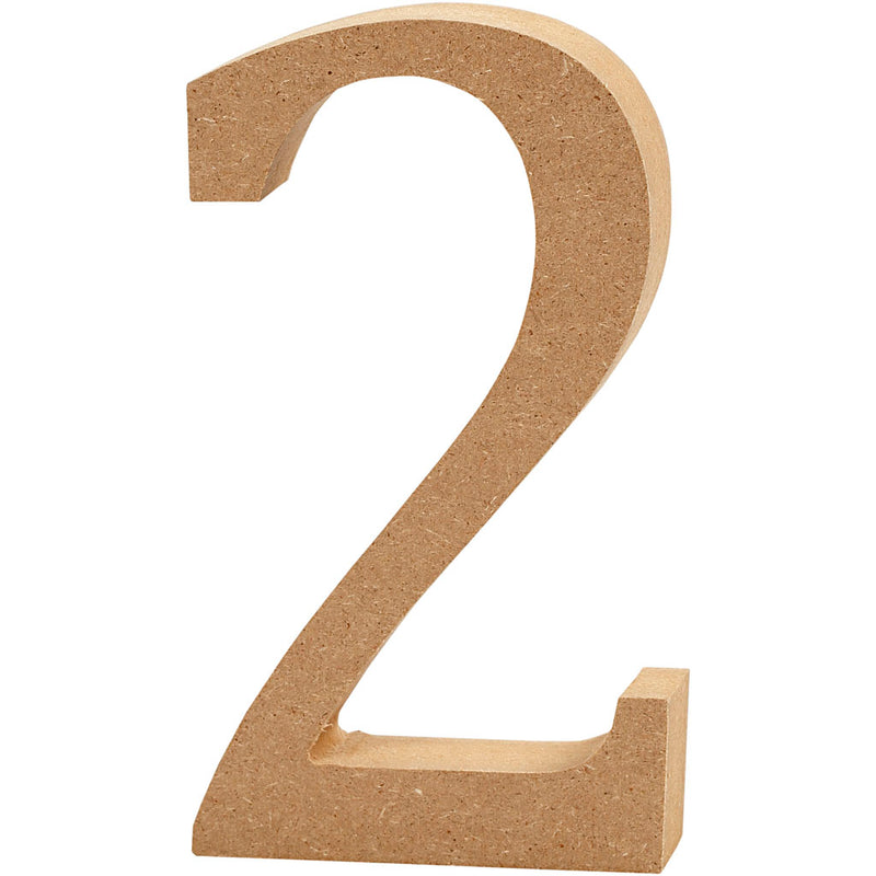 Creative Company Numero 2 MDF 13CM, 1 °.