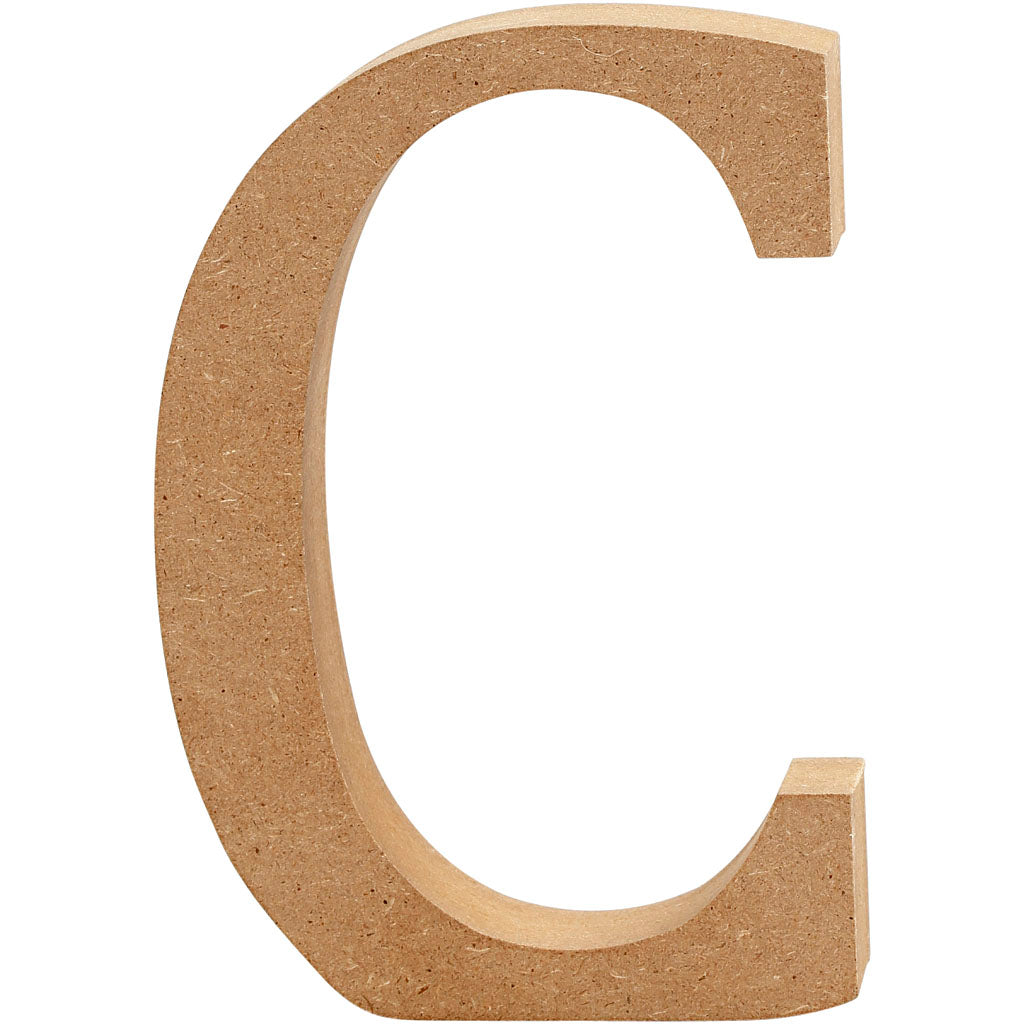 Creative Company Letter C MDF 8CM, 1 °.