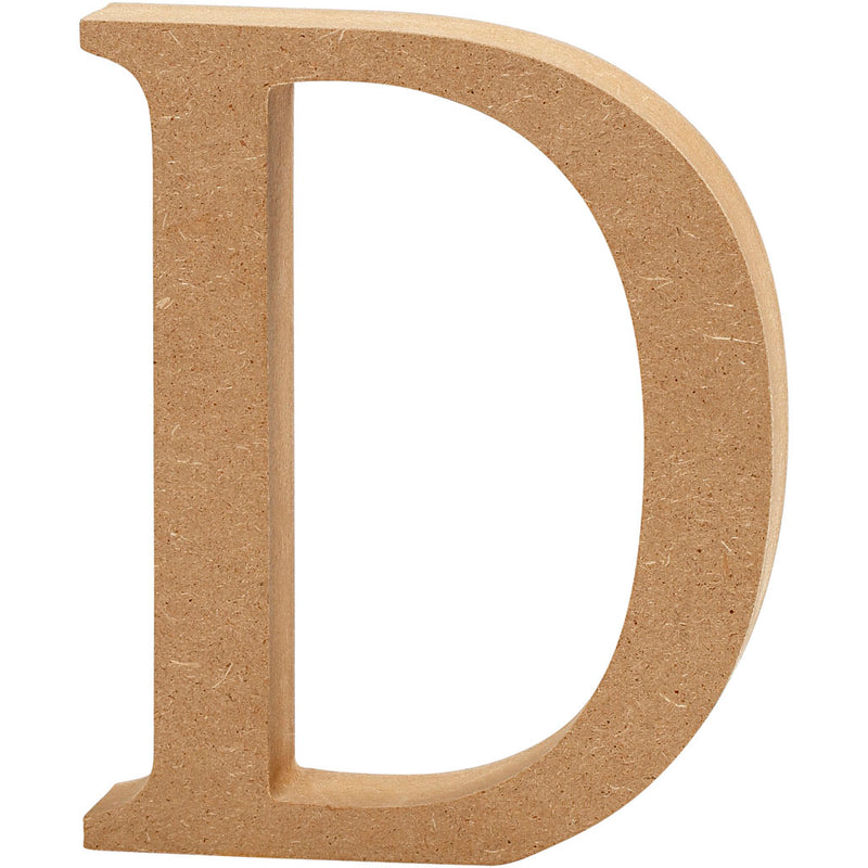 Creative Company Letter D MDF 8CM, 1 °.