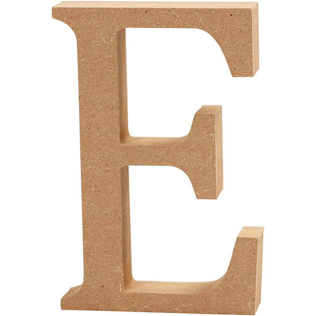 Creative Company Letter E MDF 8CM, 1 °.