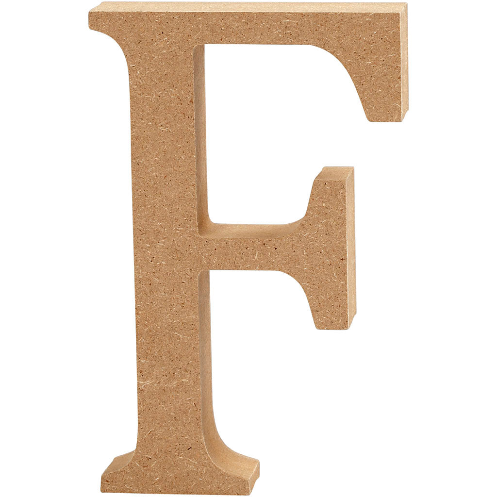 Creative Company Letter F MDF 8CM, 1 °.