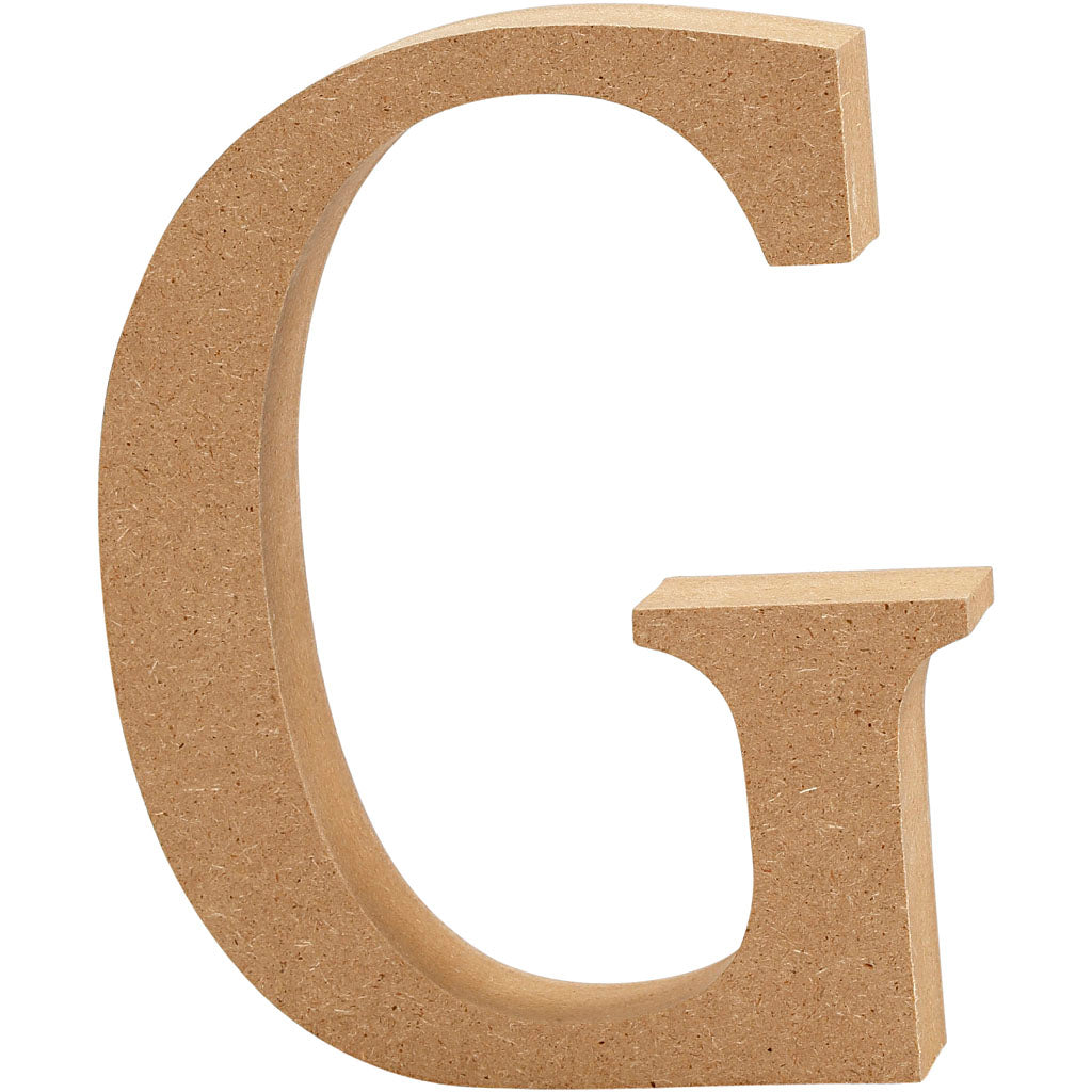 Creativ Company Letter G MDF 8cm, 1st.