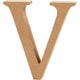 Creative Company Letter V MDF 8CM, 1 °.