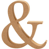 Creativ company symbool mdf 8cm, 1st. - afbeelding 1