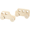 Creative Company Wooden Cars, 2st.