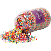 Creativ company xl emmer met plastic kralen, 8100st. - afbeelding 3