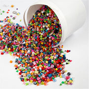 Creativ company xl emmer met plastic kralen, 8100st. - afbeelding 4