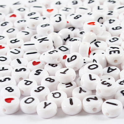Cartas Beads White 7 mm, 200st.