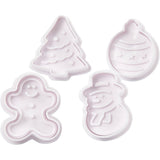 Creative Company che sporge forme con Stamp Christmas, 4st. - afbeelding 1