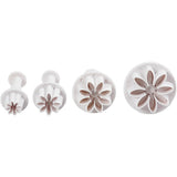 Creative Company che sporge forme con fiore di timbro, 4st. - afbeelding 1