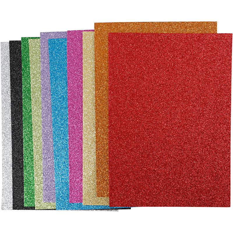Creative Company Eva FOAM Sheets Color A4, 10st.