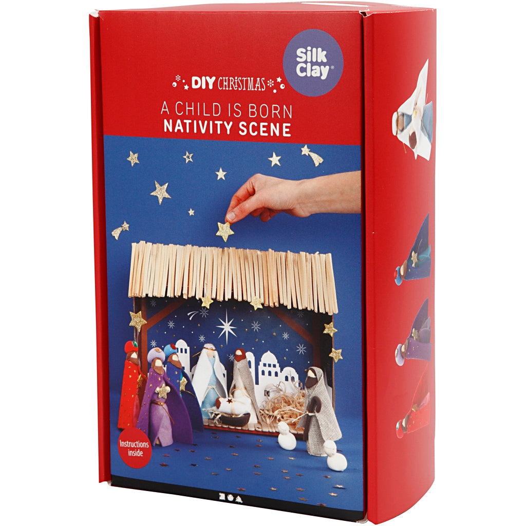 Creative Company Wooden Natity Craft Set