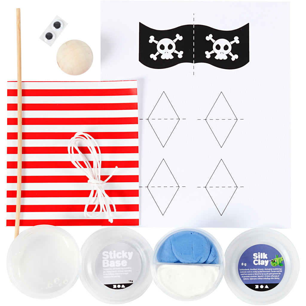 Creative Company Mini Kit Egg Box Pirate Boat