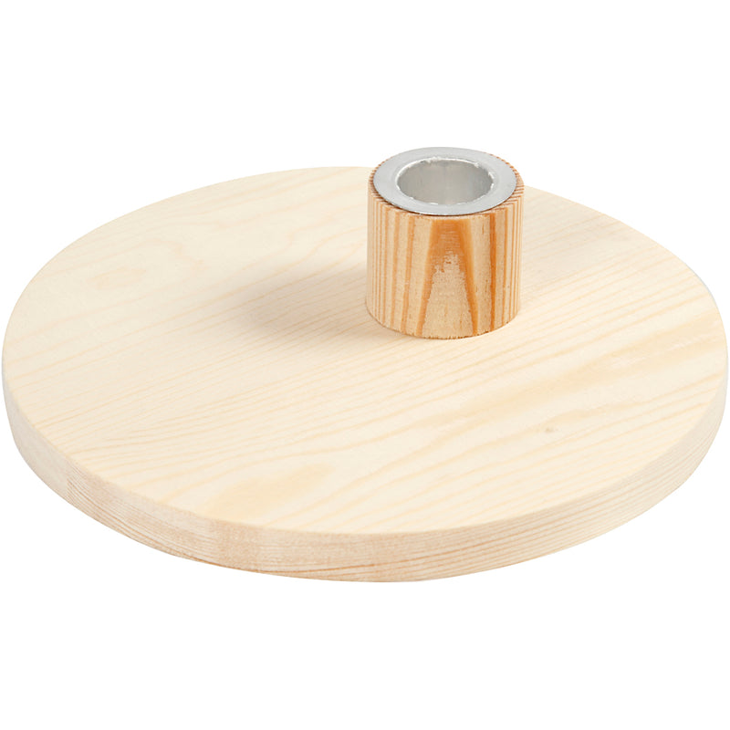 Creative Company Wooden Candlestick