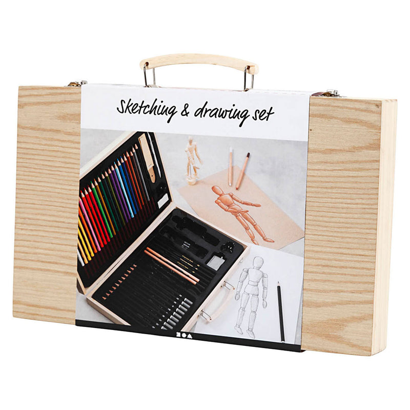 Creativ company https: www.cchobby.nl schets-en-tekenset-diverse-kleuren-1-stuk