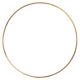 Metal wire ring gold, 20 cm - afbeelding 1
