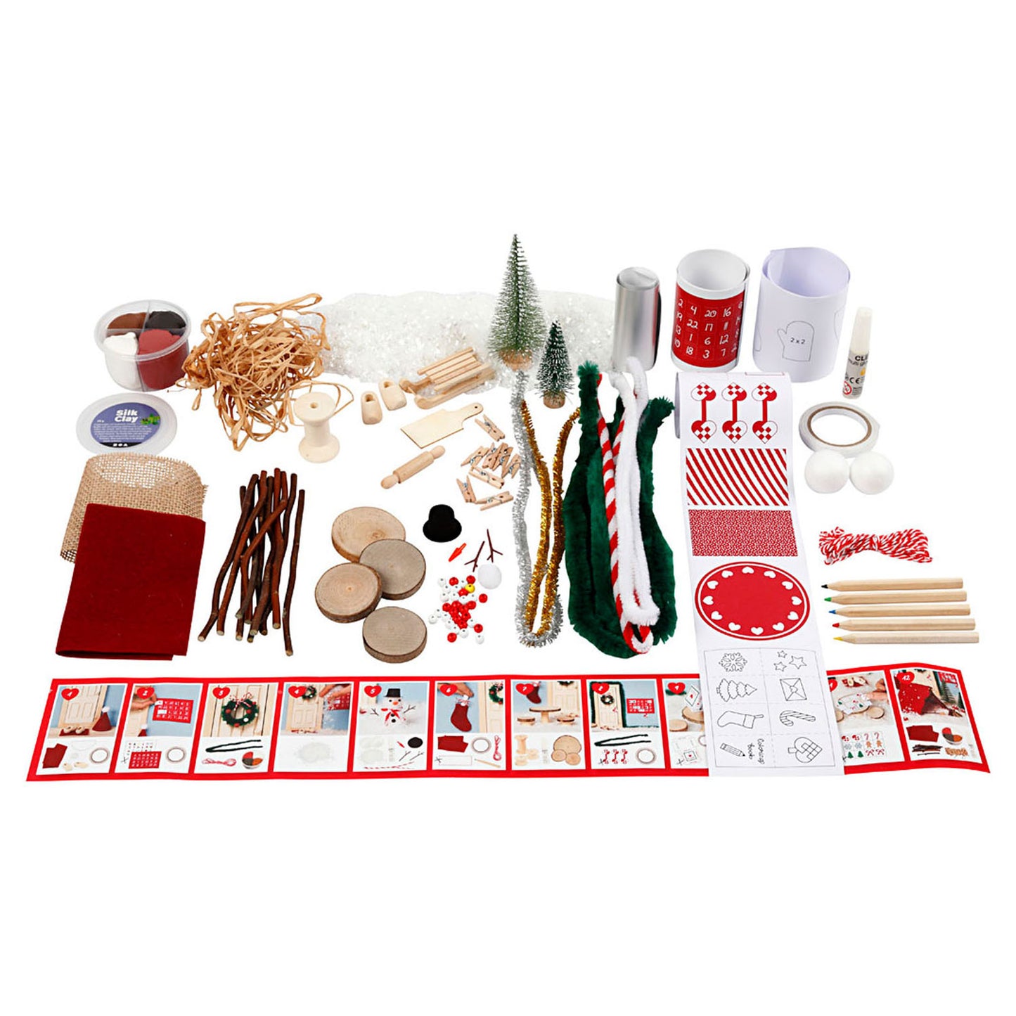 Juego de gnomo y accesorios de Navidad