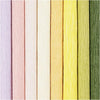 Creativ company crêpepapier, vel 25x60 cm, crêpe-verhouding: 180%, 105 gr, pastelkleuren, 8 vel 1 doos