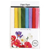 Papel crepé colores estándar, 8 hojas