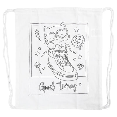 Bolsa de gimnasia de Creativ Company con impresión