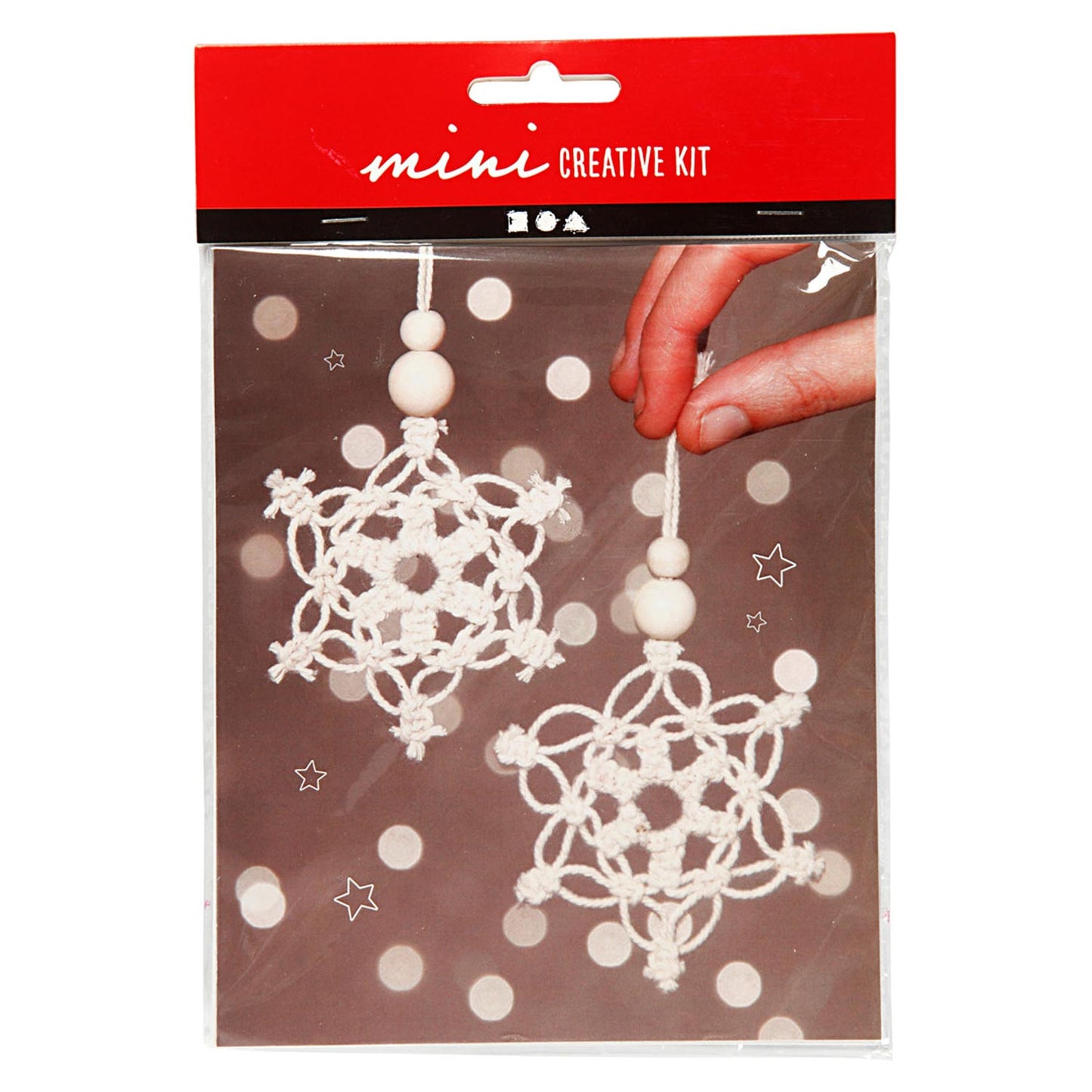 Mini Kit Creative MacRame Snowflake