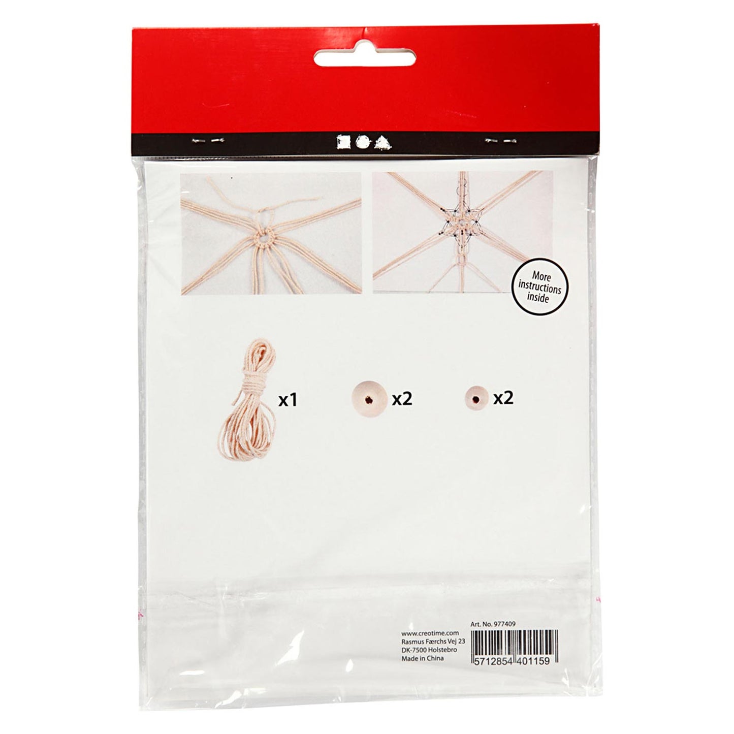 Mini Kit Creative MacRame Snowflake