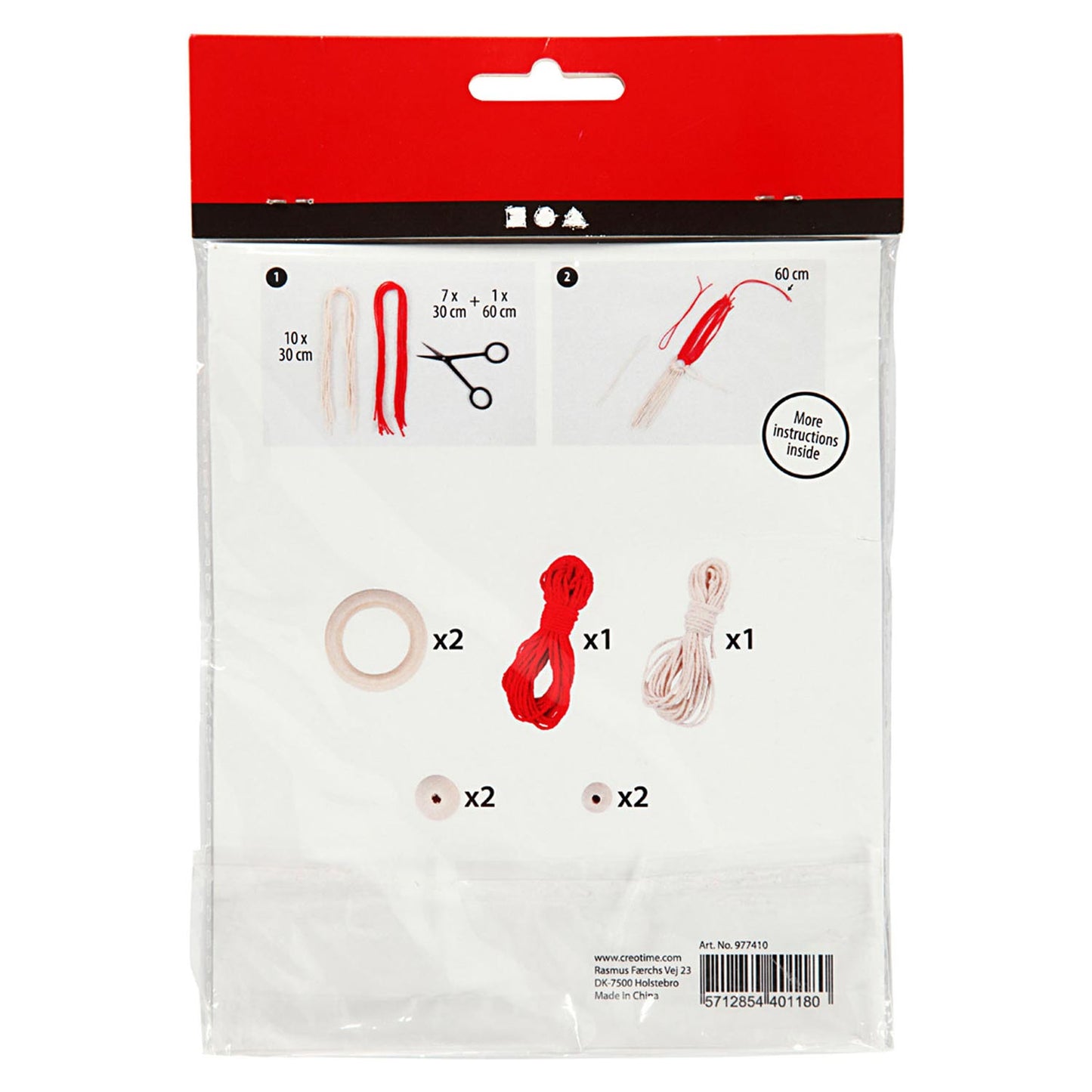 Creativ company https: www.cchobby.nl creative-mini-kit-macrame-elf-h-14-cm-1-doos