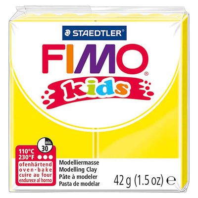 Fimo Kids Mountain Klei Geel, 42GR