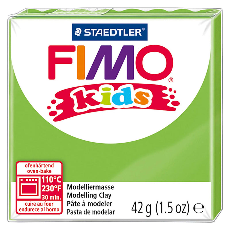 FIMO Kids Montaggio di argilla verde chiaro, 42gr