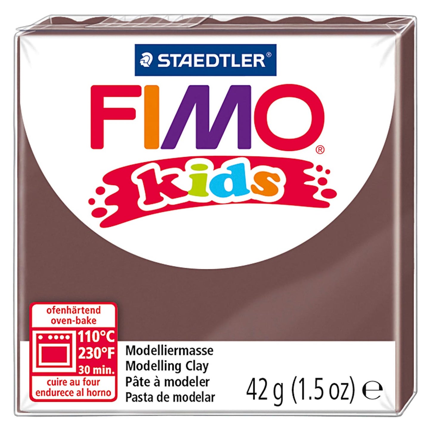 FIMO Kids Mountain Klei Brown, 42gr