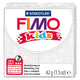 Fimo Kids Mounting Clay White Glitter, 42gr