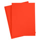 Cardboard de color rojo brillante A4, 20 hojas