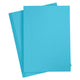 Cardboard de color azul transparente A4, 20 hojas