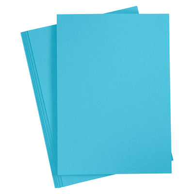 Creativ company cartulina de colores, a4, hoja 210x297 mm, 180 gr, azul, 20 hojas 1 caja