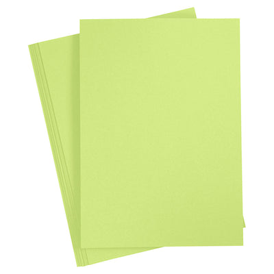 Cartoncino colorato Creativ company, a4, foglio 210x297 mm, 180 gr, verde chiaro, 20 fogli 1 scatola
