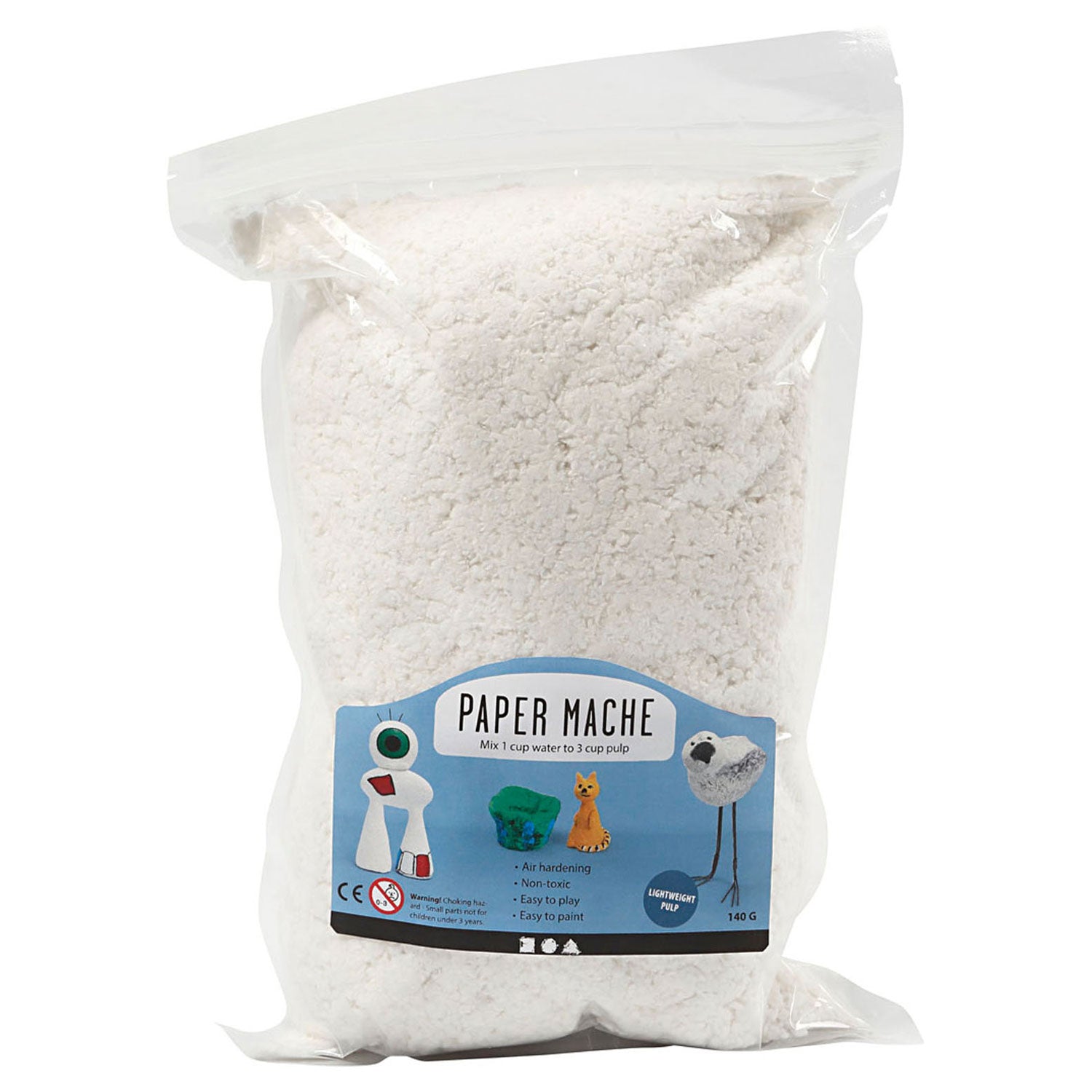 Pulp di carta di carta, 140gr
