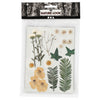 Gedroogde Bloemen en Bladeren Off-white, 19dlg.