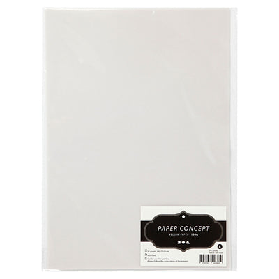 Carta per vellum off-bianco, a4 150 gr, 10 fogli