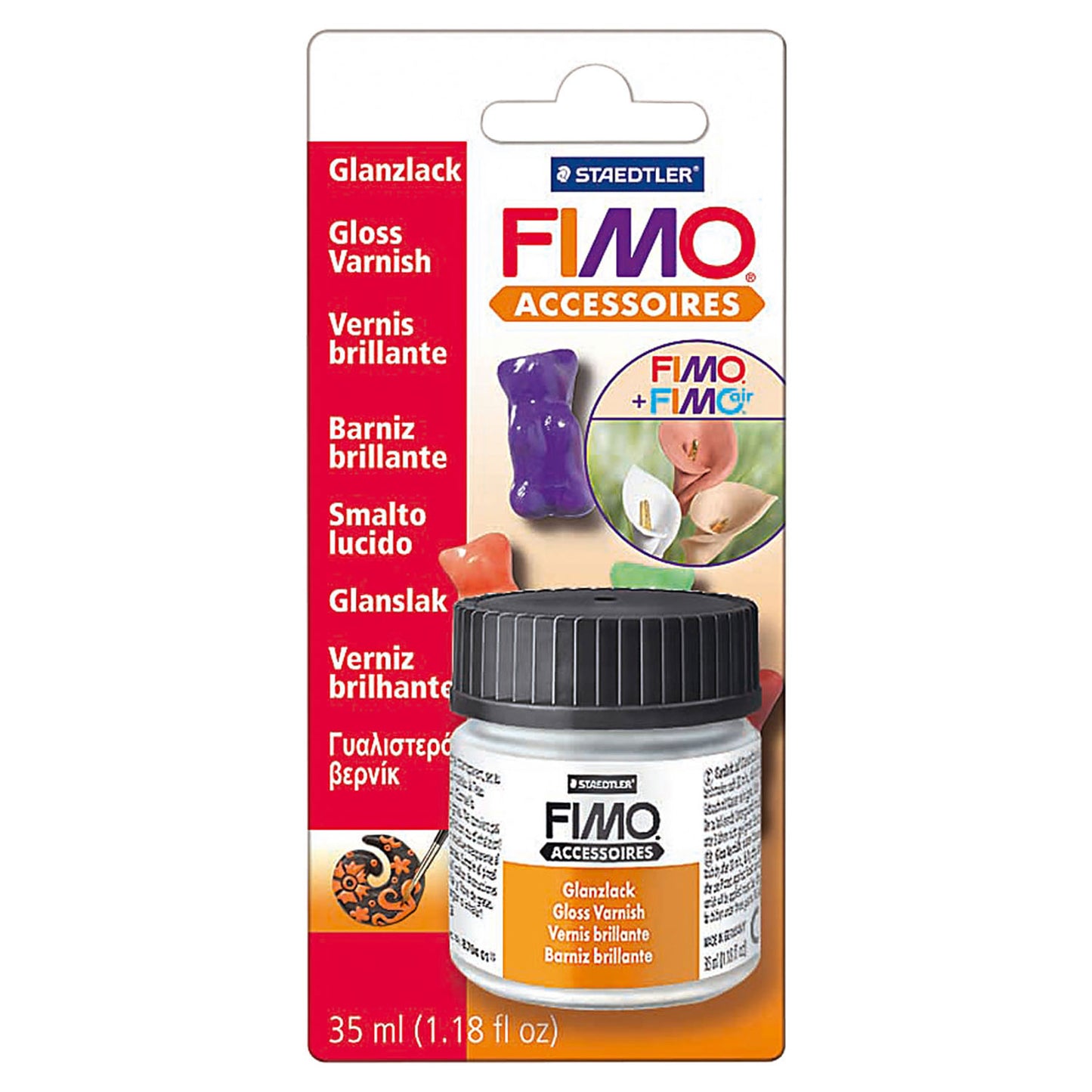 Fimo barniz transparente brillo, 35 ml